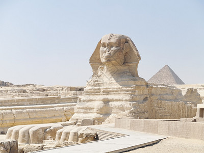 埃及吉萨的斯芬克斯和图片