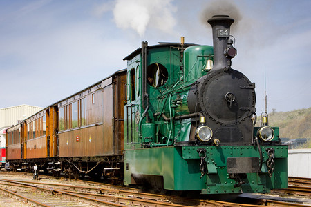 蒸汽电车RTM图片