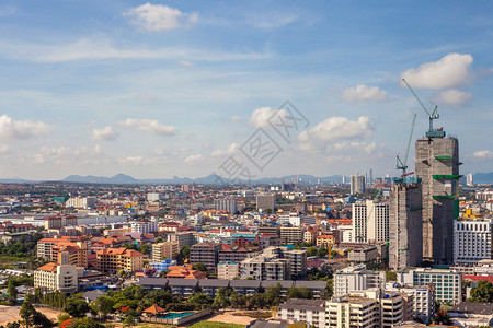 泰国芭堤雅的城市景观图片