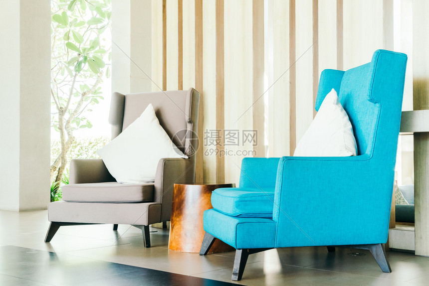 室内会议室装饰家具Sofa和的椅子装饰图片