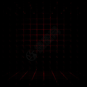 黑色Vignette工作室的空暗红色数字图可背景图片