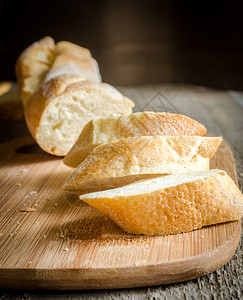 切法式面包法式长棍面包图片