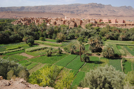 摩洛哥的Kasba图片