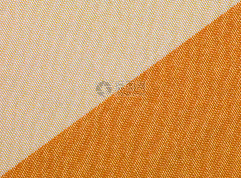 米色和橙色织物纹理图片