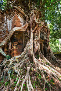 古庙KohKer柬埔寨图片