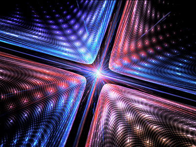 量子力学有波级特粒子计算机生成了抽图片