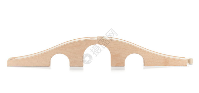 Wooden玩具铁路桥图片