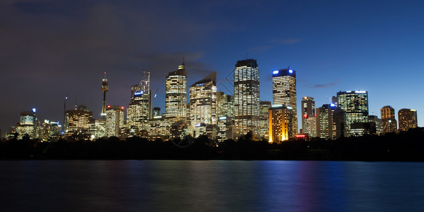 黄昏降临澳大利亚悉尼图片