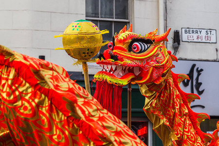 在新年庆祝活动期间背景图片