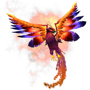凤凰鸟是再生或更新生命的神话象征图片