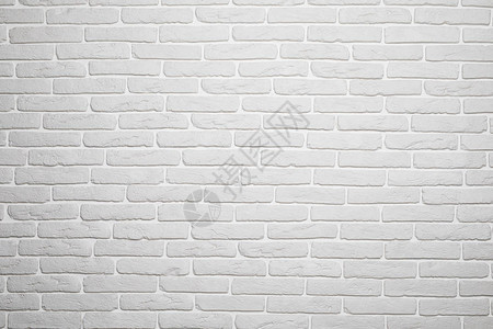白色grunge砖墙背景白墙图片