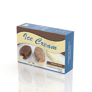 3DIceCream纸包图片