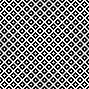 黑对角和白对角方平面砖状模式重复背景图片
