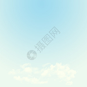 蓝色天空和云抽象背景图示图片