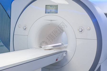 医院的磁共振成像MRI背景图片