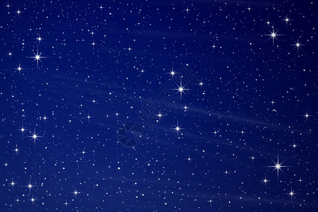 夜空中的星星图片