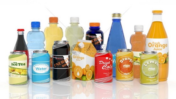 各种三维饮料产品图片