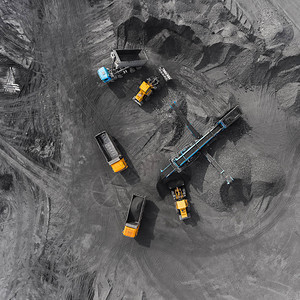 露天坑矿种类分采矿煤采图片
