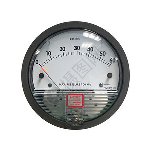 用于测量医疗或电气工业中清洁室压强的隔离气压表单图片