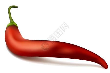 热红辣椒的插图图片