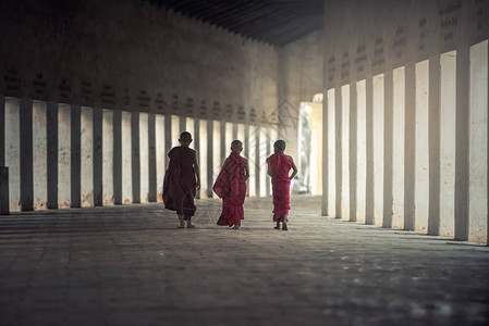 佛教新徒在缅甸图片
