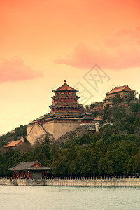 北京颐和园的历史建筑图片