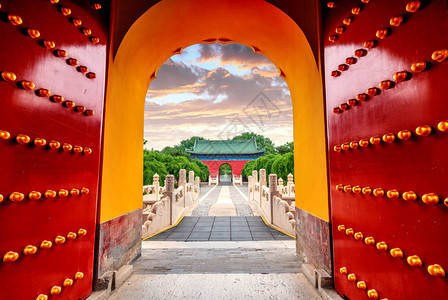 红门和历史建筑北京图片