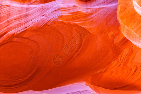羚羊峡谷的抽象美观图片