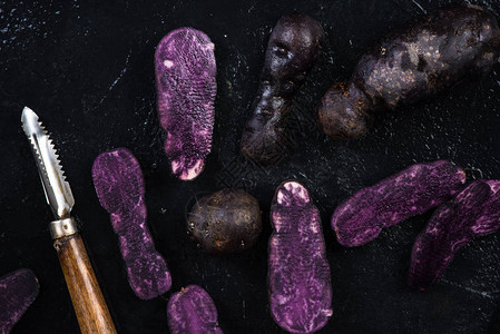 烹饪趋势紫薯图片