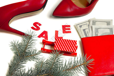 圣诞特卖女款红鞋特价图片