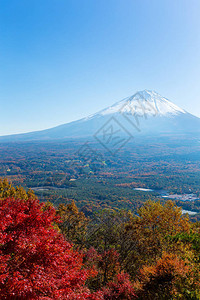 高阳台高原的富士山图片