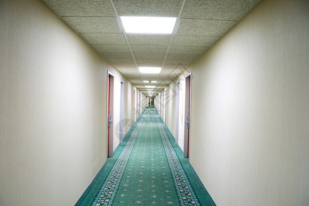 酒店走廊消失点透视图片