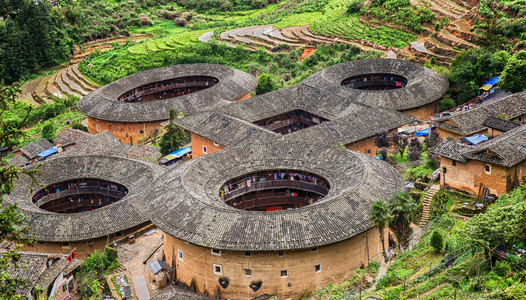 传统土楼小屋图片