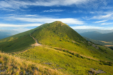 Bieszczady山脉波图片