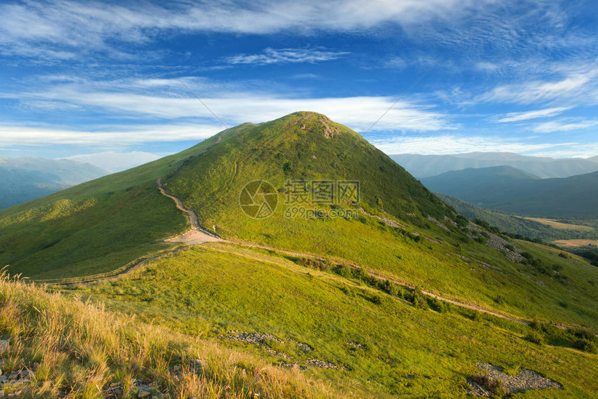 Bieszczady山脉波图片