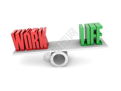 工作与生活平衡背景图片