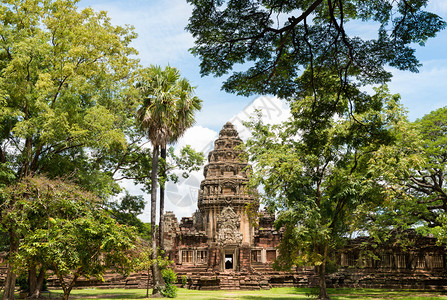 泰国NakhonRatchasima的PrasatHinPhimai古堡历史景象图片