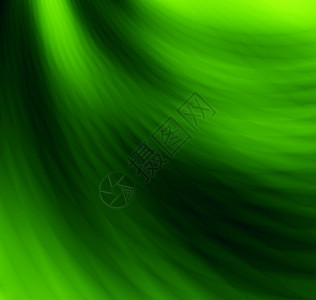 绿色分形生物图片