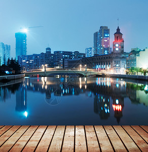 美丽的上海夜景图片