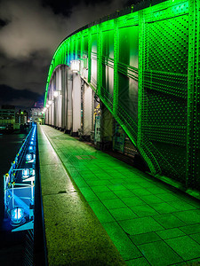 日本大桥夜景图片