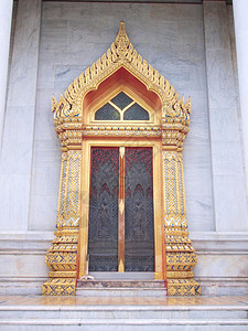 双龙寺泰国大理石寺古老的泰背景