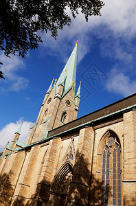瑞典林雪平大教堂的外观图片