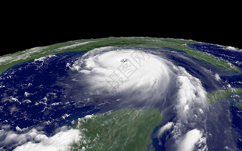 该NOAA图像为公共领域GOES124高清图片