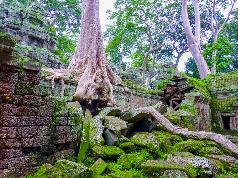 AngkorThom在柬埔寨图片