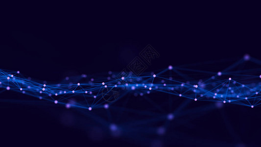 网络连接结构链接点和线的科学背景背景图片