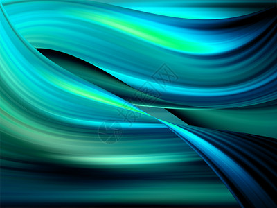 蓝色动态波浪纹理效果背景图片