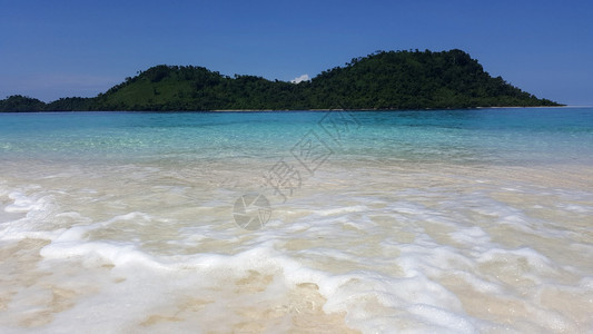 极热带地区Lipe美丽岛屿海滩图片