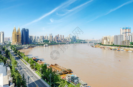 对重庆的城市景色和四川长图片