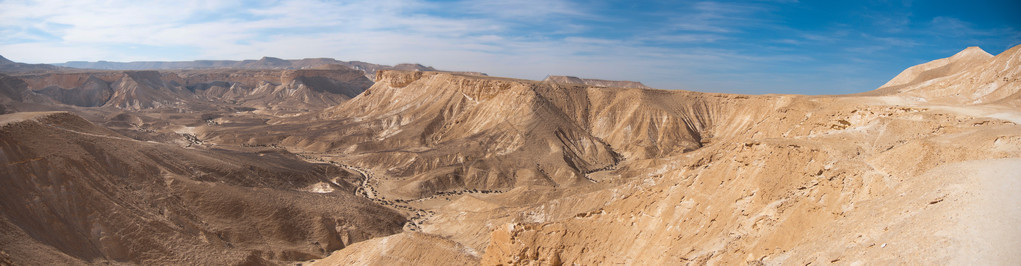 前往以色列高山的石头沙漠旅图片