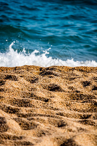 沙和海西班牙海景观图片